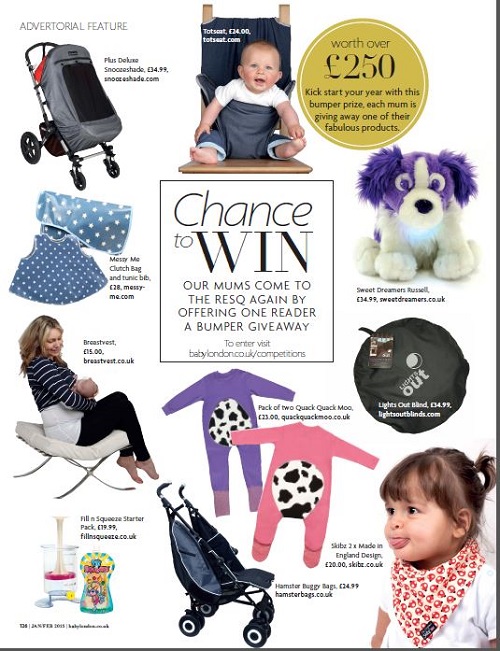 Baby London magazine 'Mums to the ResQ' feature