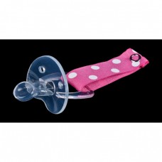 Skibz Pop-itz Suckerz Bib Accessory, Pink Soother